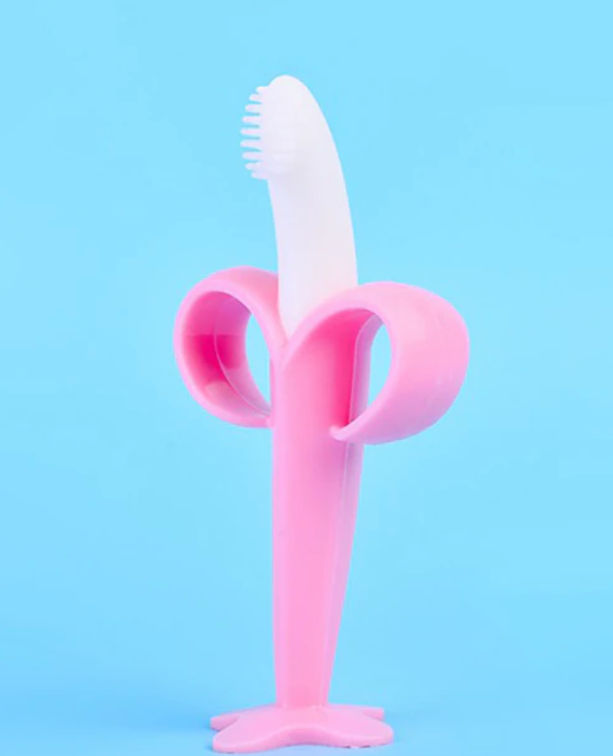 Banana training toothbrush